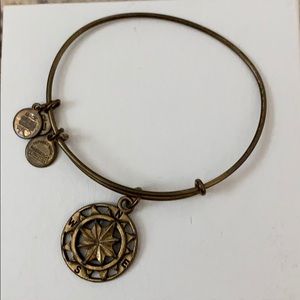 Alex and Ani Compass Charm Bracelet